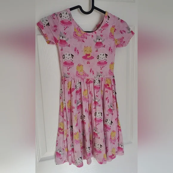 Birdie Bean Bamboo Girls Dress Lot Size 5/6T - Picture 2 of 13